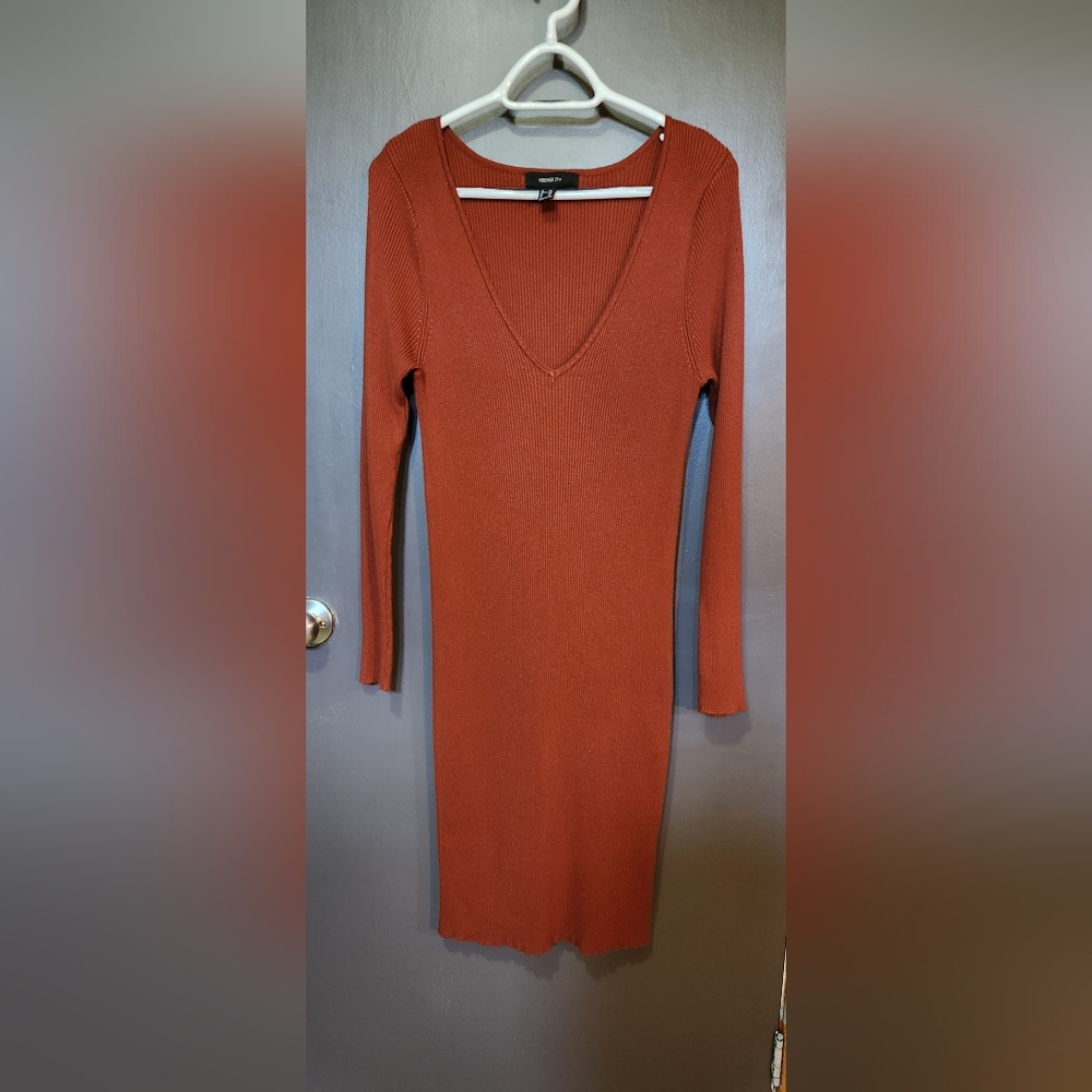 Forever21+ sweater dress
